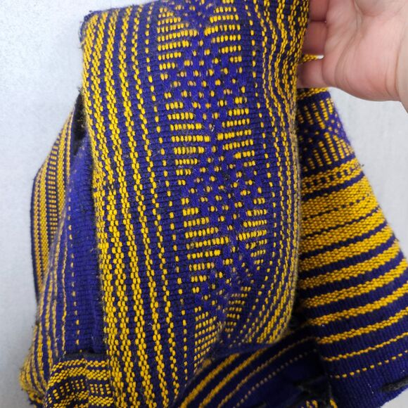 MN Vikings Woven Backpack Purple and Gold Baja Fabric Embroidered - Picture 5 of 6